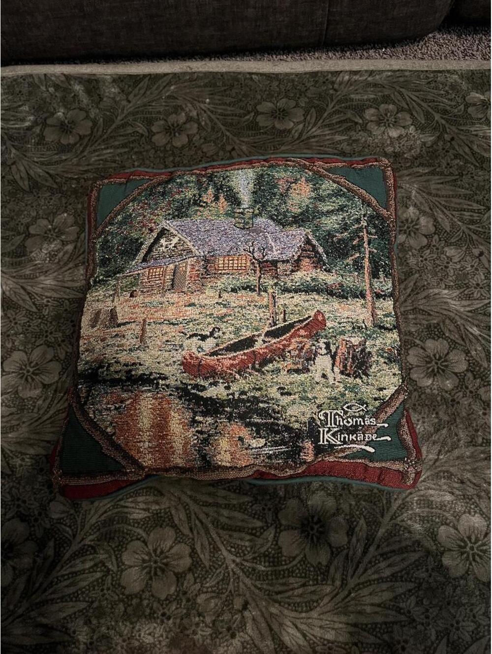 Thomas Kinkade  Multi and Green Decor-home-accesory